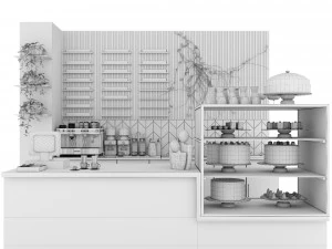 Coffee house 3D Model