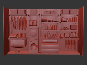 Laundry 3Dモデル