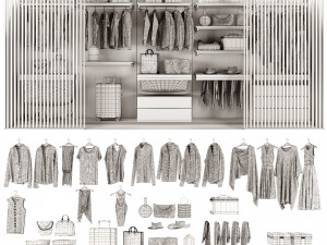 Wardrobe 3D 모델