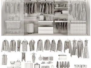 Wardrobe 3D Model