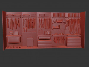 Wardrobe 3D 모델
