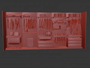 Wardrobe 3D Model