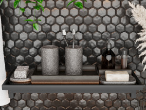 Bathroom accessories 3D Model