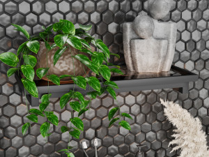 Bathroom accessories 3D Model