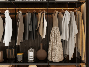 Wardrobe Model 3D
