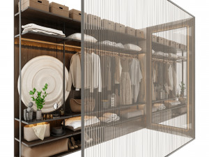 Wardrobe Model 3D