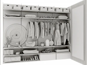 Wardrobe 3D Model