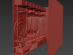 Wardrobe Model 3D