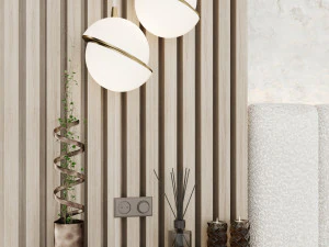 Headboard for decorating the bedroom 3D Model