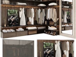 Wardrobe 3Dモデル