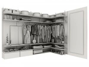 Wardrobe 3D Model