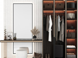Composition in the hallway 3D Model