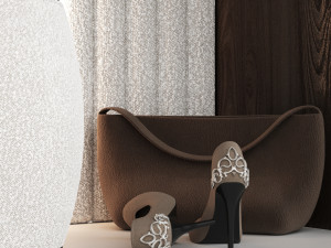 Composition in the hallway 3D Model