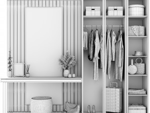 Composition in the hallway 3D Model