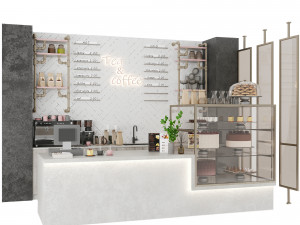 Coffee house 3 Model 3D