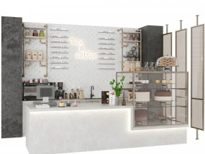 Kawiarnia 3 Model 3D