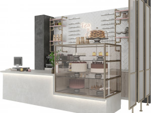 Coffee house 3 Model 3D