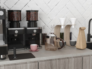 Coffee house 3 Model 3D