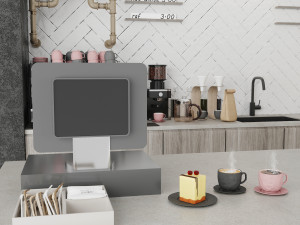 Coffee house 3 Model 3D