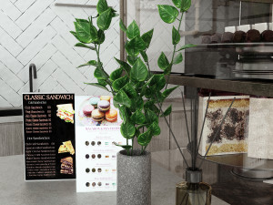 Coffee house 3 Model 3D