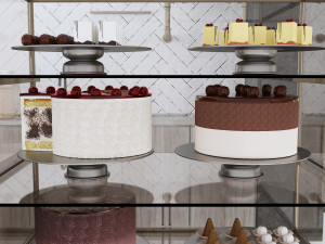 Coffee house 3 Model 3D