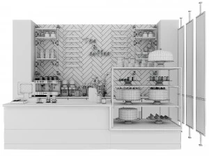 Kawiarnia 3 Model 3D