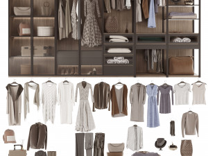 Wardrobe 3D Model