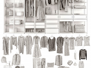 Wardrobe 3D Model