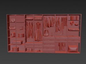 Wardrobe 3D Model