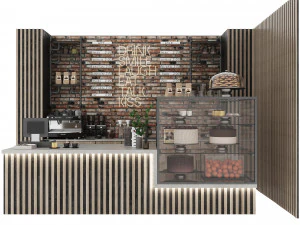 Caffetteria Modello 3D