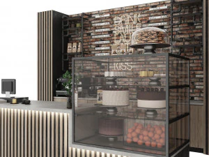 Caffetteria Modello 3D