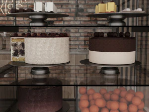 Caffetteria Modello 3D