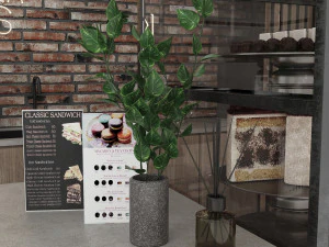 Caffetteria Modello 3D