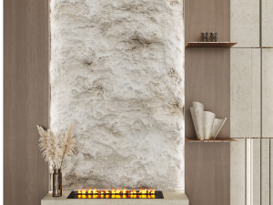 TV wall Modelo 3D