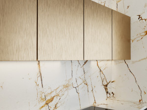 Modern kitchen with island Modèle 3D