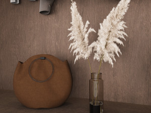 Wardrobe with filling 3D 모델