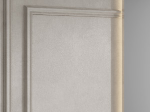 Composition in the hallway 5 3D Model