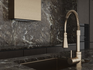 Modern kitchen with island Model 3D