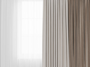 Curtains Model 3D