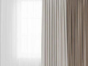 Cortinas Modelo 3D