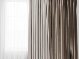 Curtains Model 3D