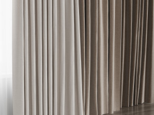 Curtains Model 3D