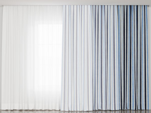 Curtains Model 3D