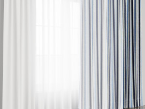 Curtains Model 3D