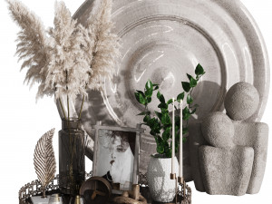Decorative set Model 3D