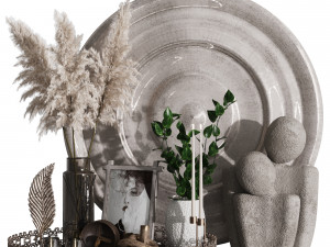 Decorative set 3D Model