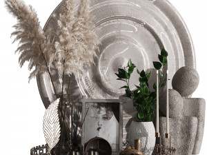 Decorative set 3D Model