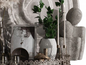 Decorative set 3D Model