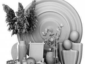 Decorative set 3D Model