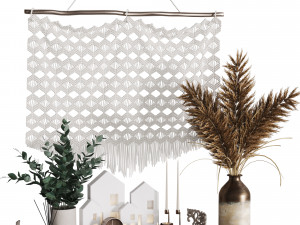 Decor set Modelo 3D